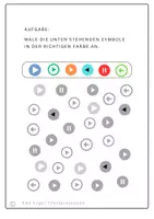 Vorschau - Arbeitsblätter - visuelle Wahrnehmung, Materialmix - Seite 3