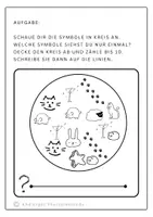 Vorschau - Arbeitsblätter - Konzentration was siehst du nur einmal - Seite 3