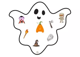Vista previa - Tarjetas / Manipulativos - Hunting for ghostly letters - página 2
