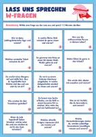 Vorschau - Spiele - Konversationskarten: W-Fragen B1+ - Seite 1
