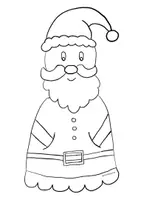 Vorschau - Stundenentwürfe - Zick Zack Weihnachtsmann - Weihnachtsbasteln - Weihnachten - Seite 1