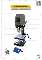 Vorschau - Arbeitsblätter - Aufbau der Bohrmaschine - Seite 1