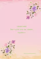 Vorschau - Arbeitsblätter - Leseprobe: Der Wolf und die 7 Geißlein - Deckblatt