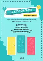 Vista previa - Tarjetas / Manipulativos - Guía Creación de materiales Aprendizaje Socioemocional - Portada