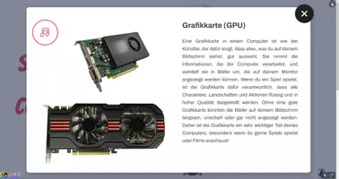 Vorschau - Interaktives Material - Informatik: PC-Hardware „Was steckt in einem Computer?“ - Interaktives Lernspiel inkl. Audioerklärungen - Seite 3
