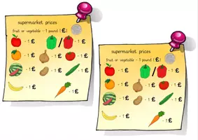 Vorschau - Stundenentwürfe - At the Fruit and Vegetable Market: Shopping Dialogues für Englisch 3-fach differenziert - Seite 2