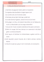 Vorschau - Arbeitsblätter - Kommasetzung Übung mit Verbesserung - Seite 1