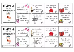 Vorschau - Spiele - Lesepass Winter/Weihnachten sw und farbig - Seite 3