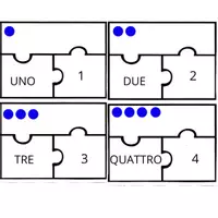 anteprima - Esercizi - PUZZLE DEI NUMERI DA 1 A 20 - Pagina 1