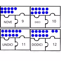 anteprima - Esercizi - PUZZLE DEI NUMERI DA 1 A 20 - Pagina 3
