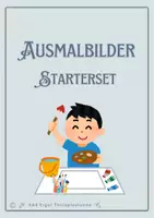 Vorschau - Arbeitsblätter - Ausmalbilder Starterset - Deckblatt