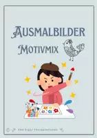 Vorschau - Mal- und Bastelvorlagen - Ausmalbilder Motivmix - Deckblatt