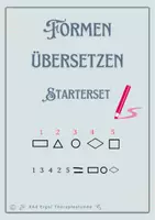 Vorschau - Arbeitsblätter - Formen übersetzen Starterset - Deckblatt