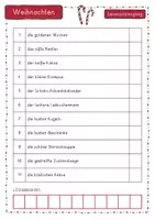 Vorschau - Arbeitsblätter - Lesespaziergang Weihnachten + Zusatzaufgaben - Seite 2