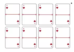 Vista previa - Tarjetas / Manipulativos - CARTAS PARA TRABAJAR LA PROPIEDAD CONMUTATIVA - Portada