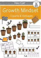 Vorschau - Mal- und Bastelvorlagen - Growth Mindset Pflanzensymbole (Cliparts & Vorlagen) - Deckblatt