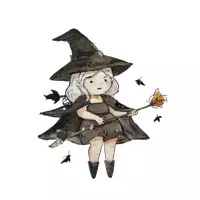 Vorschau - selbst erstellte Cliparts/Grafiken - Cliparts Halloween Allerlei Sticker Wasserfarbe - Seite 3