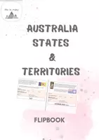 Vorschau - Arbeitsblätter - Australien/ Australia - großes Materialpaket - Deckblatt