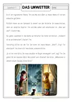 Vorschau - Arbeitsblätter - WETTER Lesetext (Wochenlesehausübung) - Seite 2
