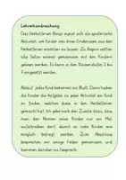 Vorschau - Arbeitsblätter - Herbstferien Bingo - Seite 1