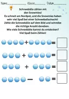 Vorschau - Arbeitsblätter - Snowmies: Winterliche Mathe-Rätsel 2. Klasse - Seite 3