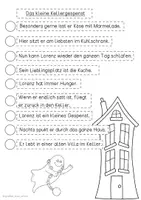 Vorschau - Unterrichtsreihen - Purzelgeschichte - Das kleine Kellergespenst - Seite 3