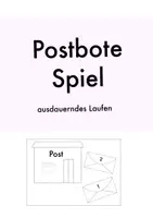 Vorschau - Spiele - Sport Postbote Spiel ausdauerndes Laufen - Deckblatt