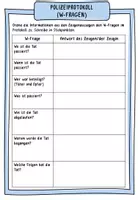 Vorschau - Stundenentwürfe - Einführung: (Polizei-)Bericht schreiben (2-fach differenziert) - Seite 3