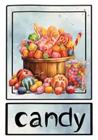 Vorschau - Merkblätter - Halloween flashcards - Seite 2