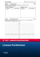 Vorschau - Test - Test - Lineare Funktionen + Erwartungshorizont - Deckblatt