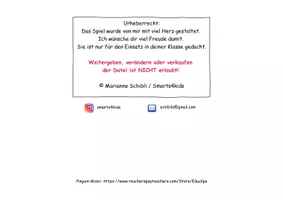 Vorschau - Stationenlernen - 🐧 Pinguin Leiterspiel Würfelspiel Brettspiel Winter - Seite 3