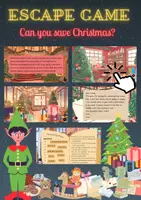 Vorschau - Spiele - Digital Escape Room! Can you save Christmas? - Deckblatt