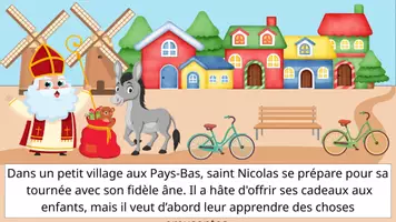 Aperçu - Jeux - Éveil aux langues: "Saint Nicolas aux Pays-Bas" - Page 1