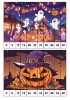 anteprima - Giochi - Puzzle di Halloween per ripassare le tabelline - Pagina 3