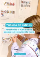 Vista previa - Hojas de trabajo - Tablero visual de rutinas - Portada