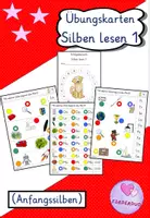 Vorschau - Spiele - Übungskarten "Silben lesen 1" - Deckblatt