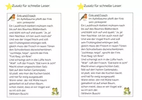 Vorschau - Arbeitsblätter - Leseübung 21 für die 1. Klasse zum Laut "Sch sch" - Seite 2