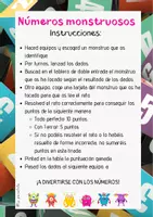 Vista previa - Juegos / Gamificación - Números monstruosos_CAST - Portada