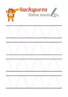 Vorschau - Arbeitsblätter - Schreiblehrgang Druckschrift - Alle Buchstaben von A–Z + Umlaute - Seite 3