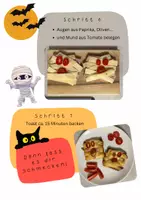 Vorschau - Bildkarten - Rezept Mumien-Toast - Seite 3
