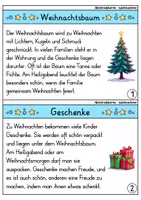Vorschau - Arbeitsblätter - Abschreibkartei - Weihnachten | Abschreibübungen | Deutsch 1. Klasse - Seite 2