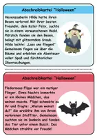 Vorschau - Unterrichtsreihen - Abschreibkartei Thema Halloween - DaZ/DaF, Deutsch (schreiben) - Seite 3