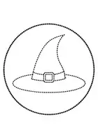 Vorschau - Arbeitsblätter - runde Prickelbilder / Fensterbilder Thema Halloween - Grundschule - Bastelvorlagen - Seite 2