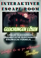 Vorschau - Stundenentwürfe - DEMO - Gleichungen lösen - Die Villa - Interaktiver Escape-Room - Seite 1