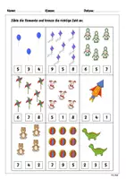 Vorschau - Arbeitsblätter - Mathematik 1. Klasse Mengenerfassung - Seite 2