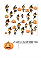 Vista previa - Hojas de trabajo - Cuadernillo de atención Halloween - página 3