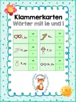 Vorschau - Arbeitsblätter - XL-Paket - Lange und kurze Vokale - Seite 1