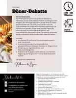 Vorschau - Arbeitsblätter - Rollenspiel “Muss der Döner billiger werden?” - Seite 1