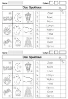 Vorschau - Arbeitsblätter - Lesespuren: Halloween (Klasse 1) - Seite 3