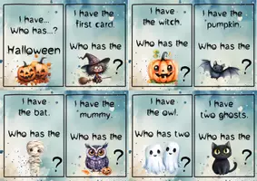 Vorschau - Spiele - Halloween: I have, who has...? - Seite 1
